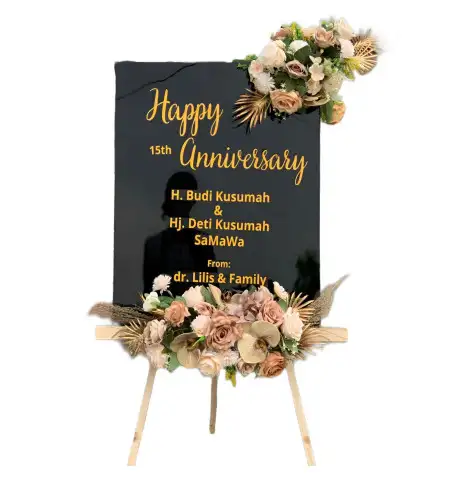 Papan Bunga Akrilik Lubuk Binjai