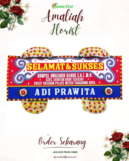 Papan Bunga Ucapan Selamat Lubuk Binjai